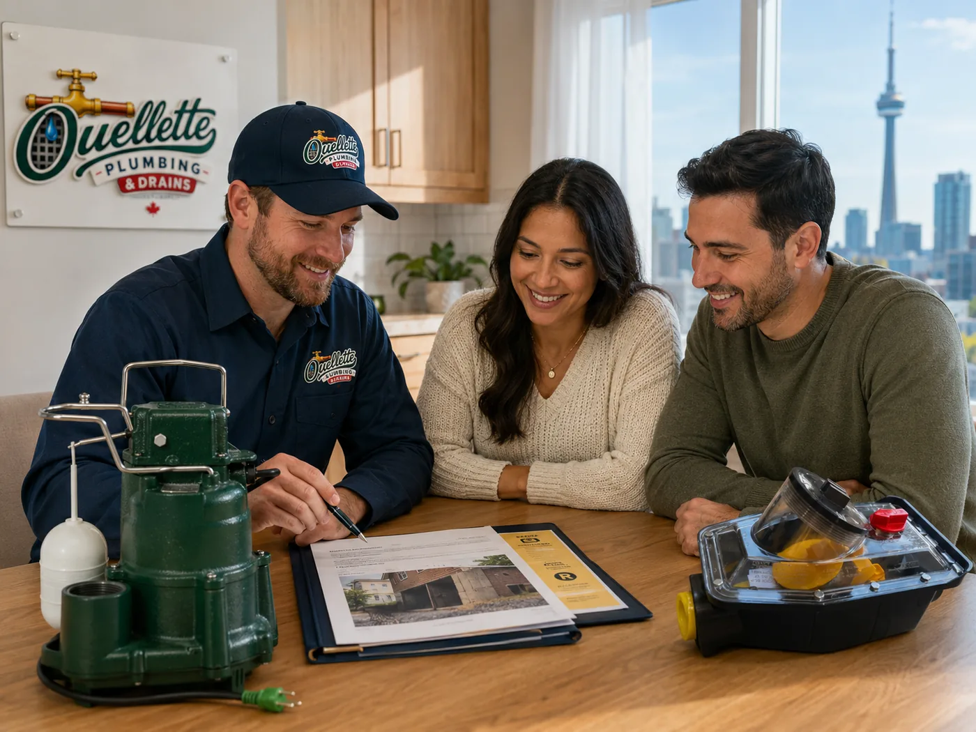 Home plumbing assessment consultation